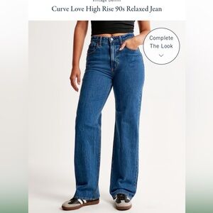 Abercrombie curve love Jeans